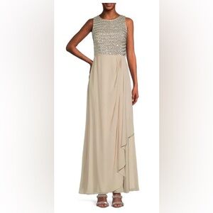 Champagne Mother of the Bride/Groom Dress
